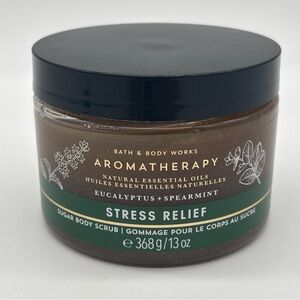 Bath & Body Works Aromatherapy Stress Relief Eucalyptus + Spearmint Sugar Scrub